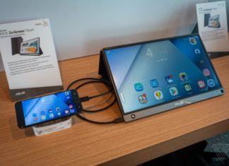 Компания Asus обновляет свою линейку портативных дисплеев