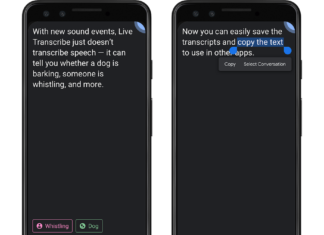 Google собирается добавить новые функции в Live Transcribe, чтобы ещё сильнее помочь плохо слышащим и глухим людям