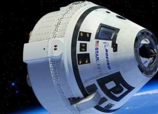 Боинг представила прототип своего космического корабля Starliner