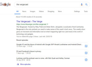 Google добавил поддержку подкастов в свой браузер
