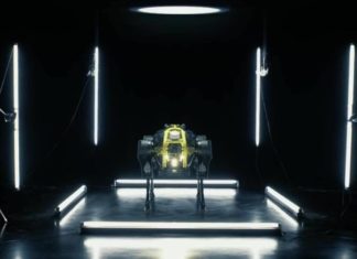 Создан необычный тягловый робот HyQReal