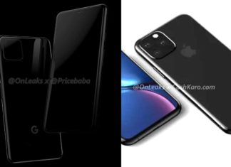 В сети появились новые рендеры Google Pixel 4