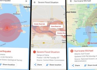 Google Maps получит обновление о предупреждении опасностей