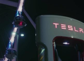 Tesla создает станцию зарядки Supercharger V3