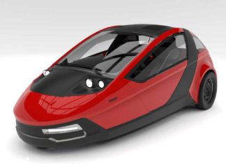 Электромобиль Twike 5 удивляет своим дизайном