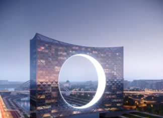 В Астане строится весьма уникальное здание от Fundamental Architects