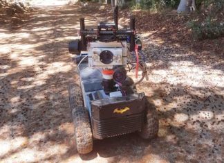 Представлен уникальный эхолокационный робот Robat