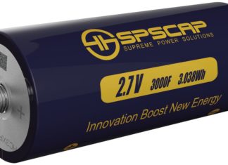 Создан ультра-конденсатор для литий-ионных аккумуляторов