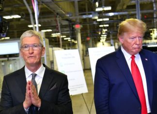 Дональд Трамп попросил Apple помочь в развитии 5G на территории США