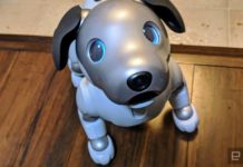 Sony совершенствует своего робота-собаку Aibo