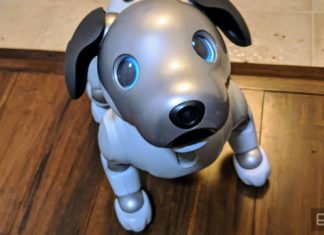 Sony совершенствует своего робота-собаку Aibo