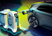 Volkswagen представила робота, который сможет самостоятельно заряжать электрокары