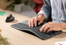 Logitech представила эргономичную клавиатуру Ergo K860