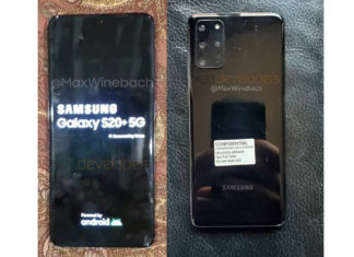 В сети появились фотографии Galaxy S20