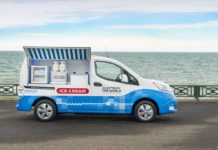 Nissan представил необычный проект электрофургона с мороженным