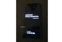 Появились новые изображения Galaxy Note 10 Lite
