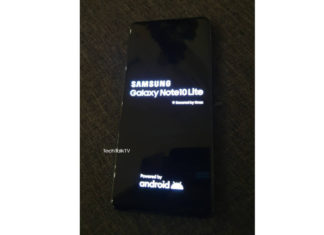 Появились новые изображения Galaxy Note 10 Lite