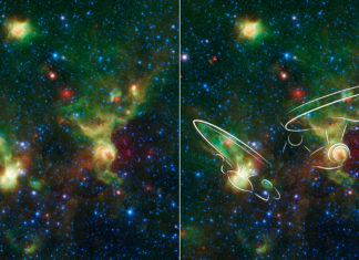 Телескоп НАСА Spitzer обнаружил необычайно яркие ранние галактики