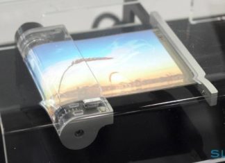 Sony работает над гибким складным дисплеем