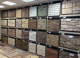 Варианты применения декоративного камня Вайт Хиллс