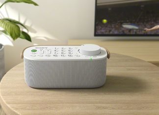 Sony представила дистанционный пульт управления телевизором, который также может выводить звук