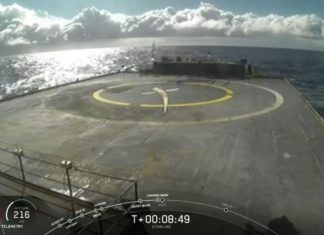 SpaceX сообщила об аварии ракеты Falcon 9 в океане