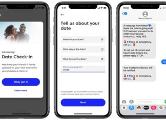 Match.com добавит в свои сервисы для знакомств новую функцию, которая обеспечивает безопасность людей
