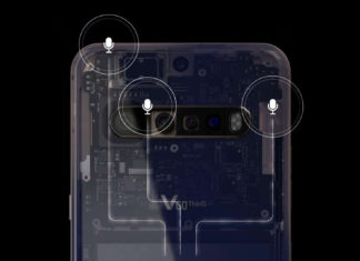 Следующий флагман LG, V60 ThinQ, будет иметь 4 микрофона