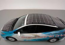Toyota, NEDO и Sharp тестируют новый электромобиль на солнечных панелях