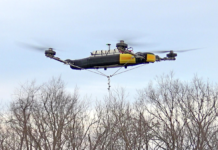 Dauntless похвасталась новым экспериментальным квадрокоптером-тяжеловесом