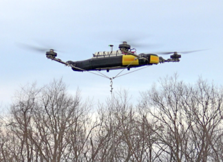 Dauntless похвасталась новым экспериментальным квадрокоптером-тяжеловесом