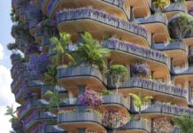 Vincent Callebaut раскрыли подробности своего уникального архитектурного проекта Rainbow Tree