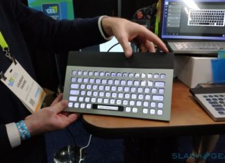 Представлена клавиатура Nemeio на основе электронной бумаги