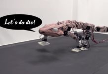 Создан уникальный робот-рептилия