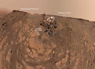 Ровер Curiosity отправил новый панорамный снимок с Марса