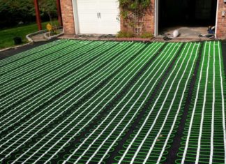 Создан специальный ковер для быстрой растопки снега