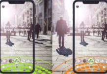 Snapchat добавил фильтры, помогающие соблюдать карантин