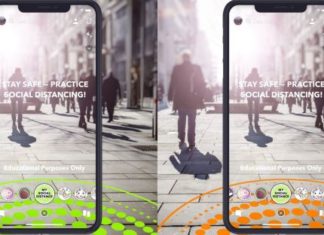 Snapchat добавил фильтры, помогающие соблюдать карантин