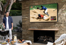 Samsung анонсировала уличный телевизор Terrace