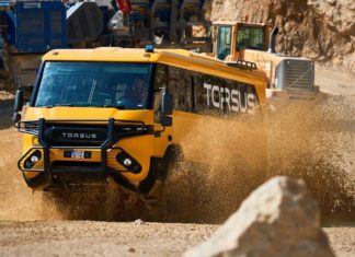 Torsus представляет уникальный автобус-внедорожник Praetorian