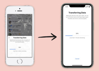 Теперь вы можете перенести свою переписку в Signal с одного iPhone на другой