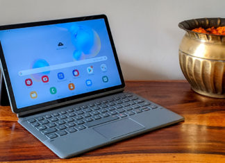 Планшет Galaxy Tab S7+ напоминает iPad Pro