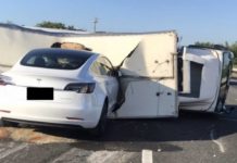 В Тайване произошла авария с участием электромобиля Tesla