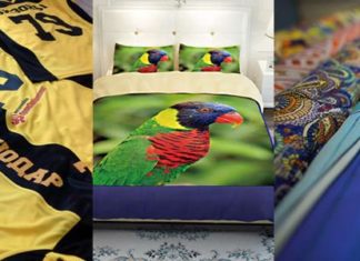 Разновидности печати на текстиле и сувенирах