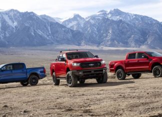 Внедорожник Ford Ranger получает расширение от команды Ford Performance