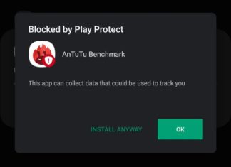 Google Play заблокировал приложение AnTuTu