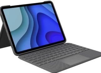 Logitech вскоре представит собственную клавиатуру Folio Touch для iPad