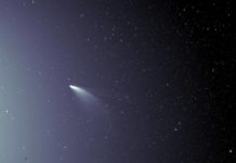 Комета NEOWISE поймана в объекты камер НАСА