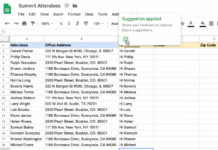 Онлайн-набор Google Sheets будет вскоре обновлен
