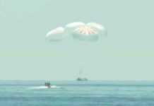 SpaceX успешно завершила свою миссию с запуском Crew Dragon